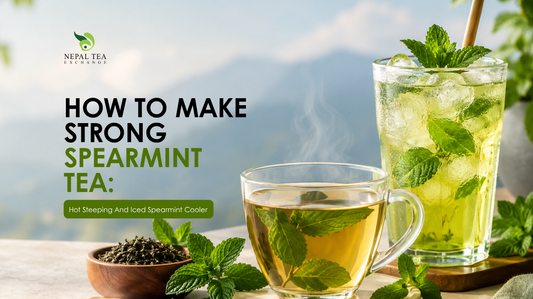 How To Make Strong Spearmint Tea: Hot Steeping And Iced Spearmint Cooler