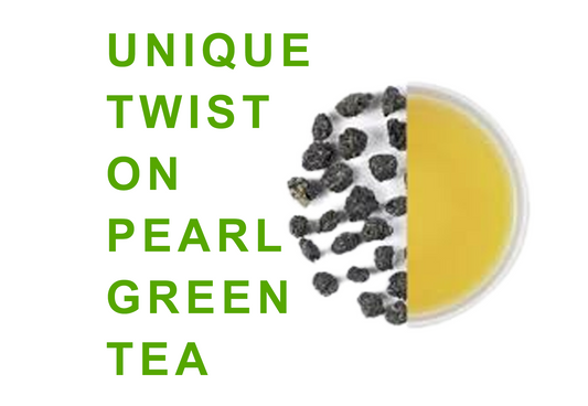 Unique Twist on Pearl Green Tea