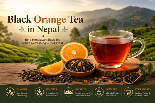 Black Orange Tea in Nepal