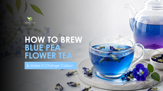 How To Brew Blue Pea Flower Tea (and Make It Change Colour)
