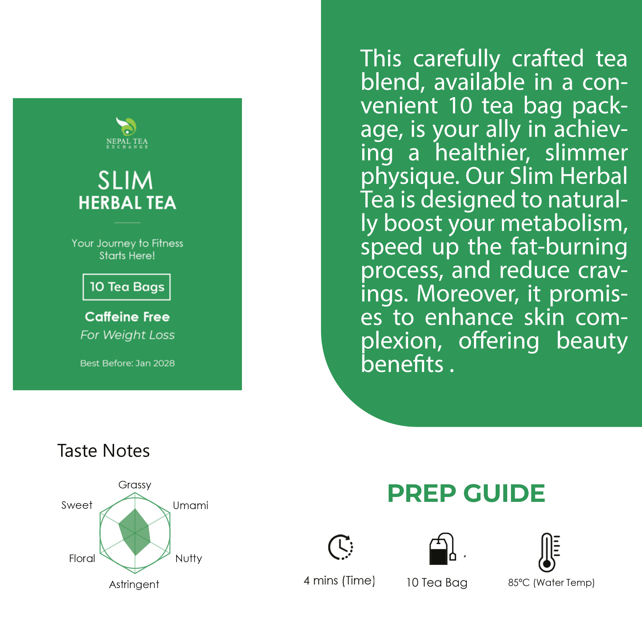 Zen Tea Treasures - Wellness Collection - Assortment Gift Box