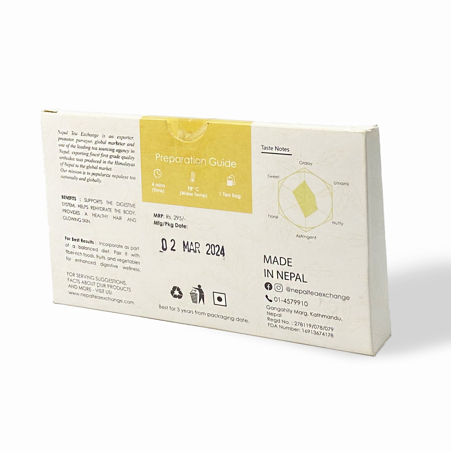 Digest Delight Tea - 10 Tea Bags - Wellness Collection