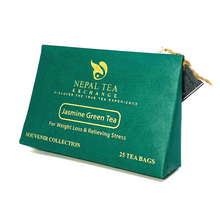 Load image into Gallery viewer, Jasmine Green Tea - 25 Tea Bags - Nepal Tea Exchange - Souvenir Collection