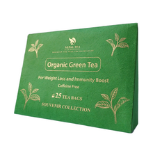 Load image into Gallery viewer, Organic Green Tea  - 25 tea bags Souvenir Collection
