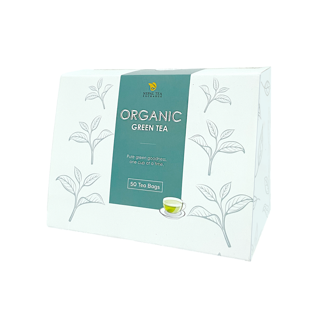 Organic Green Tea - 50 Tea Bags - Wellness Collection