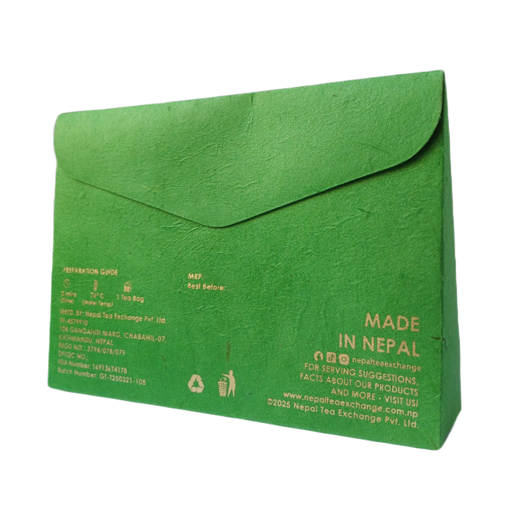 Organic Green Tea  - 25 tea bags Souvenir Collection