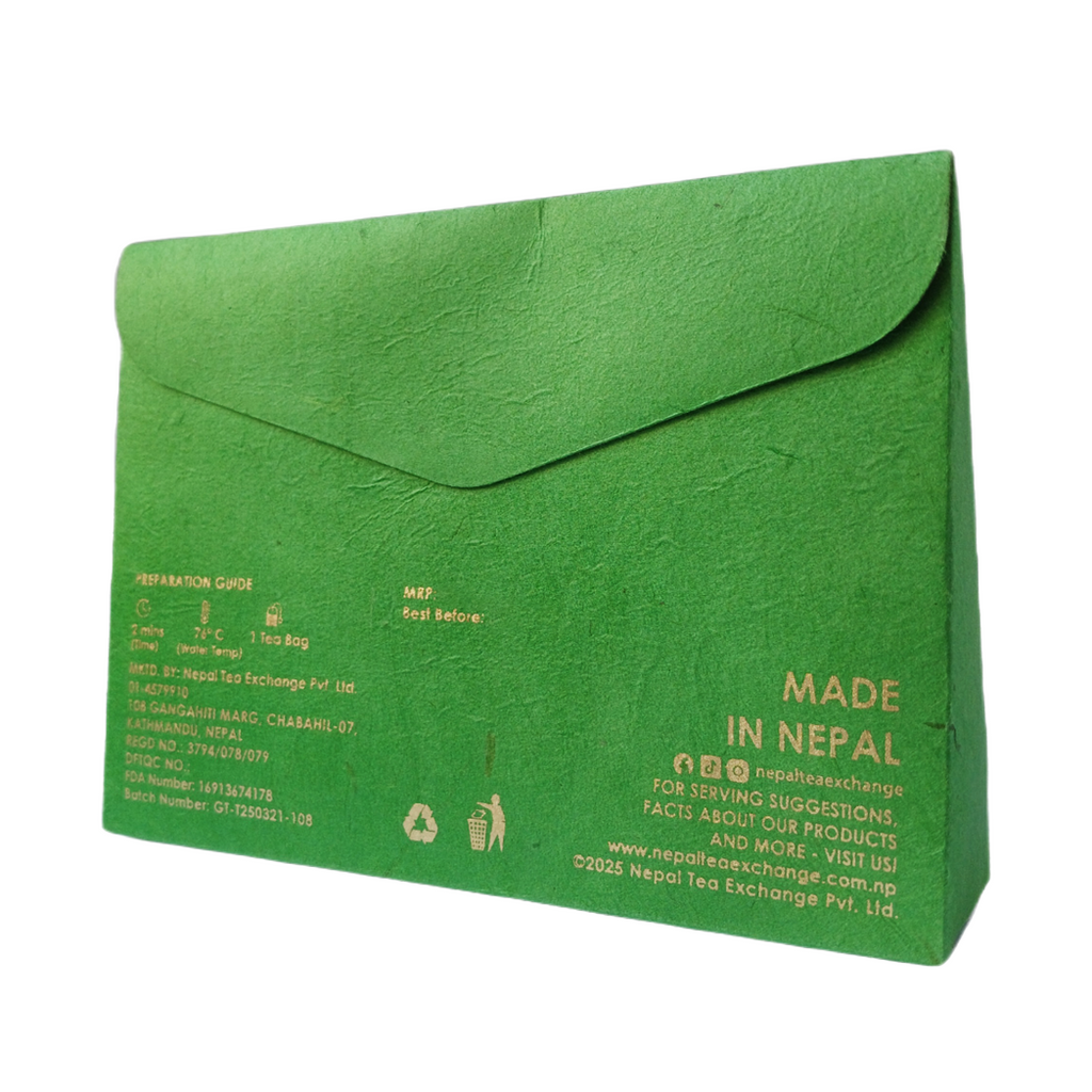 Organic Green Tea  - 25 tea bags Souvenir Collection