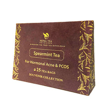 Load image into Gallery viewer, Spearmint Tea - 25 Tea Bags - Nepal Tea Exchange - Souvenir Collection